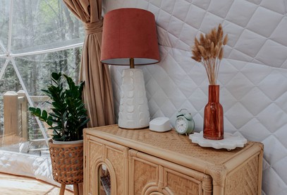 Georgia's Trendy Family Escape: Dome with Private Hot Tub in Cherry Log - Cherry Log, Georgia - glamping.directory