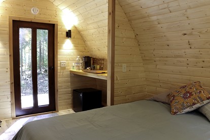 Beautiful Fir Grove Pod near Lake Superior for a Unique Romantic Escape in Nature near Washburn, Wisconsin - Washburn, Wisconsin - glamping.directory
