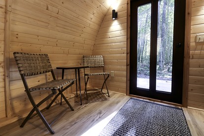 Beautiful Fir Grove Pod near Lake Superior for a Unique Romantic Escape in Nature near Washburn, Wisconsin - Washburn, Wisconsin - glamping.directory