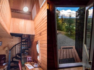 Getaway Cabin Rental with Stunning Kenai River Views in Kenai Peninsula, Alaska - Sterling, Alaska - glamping.directory