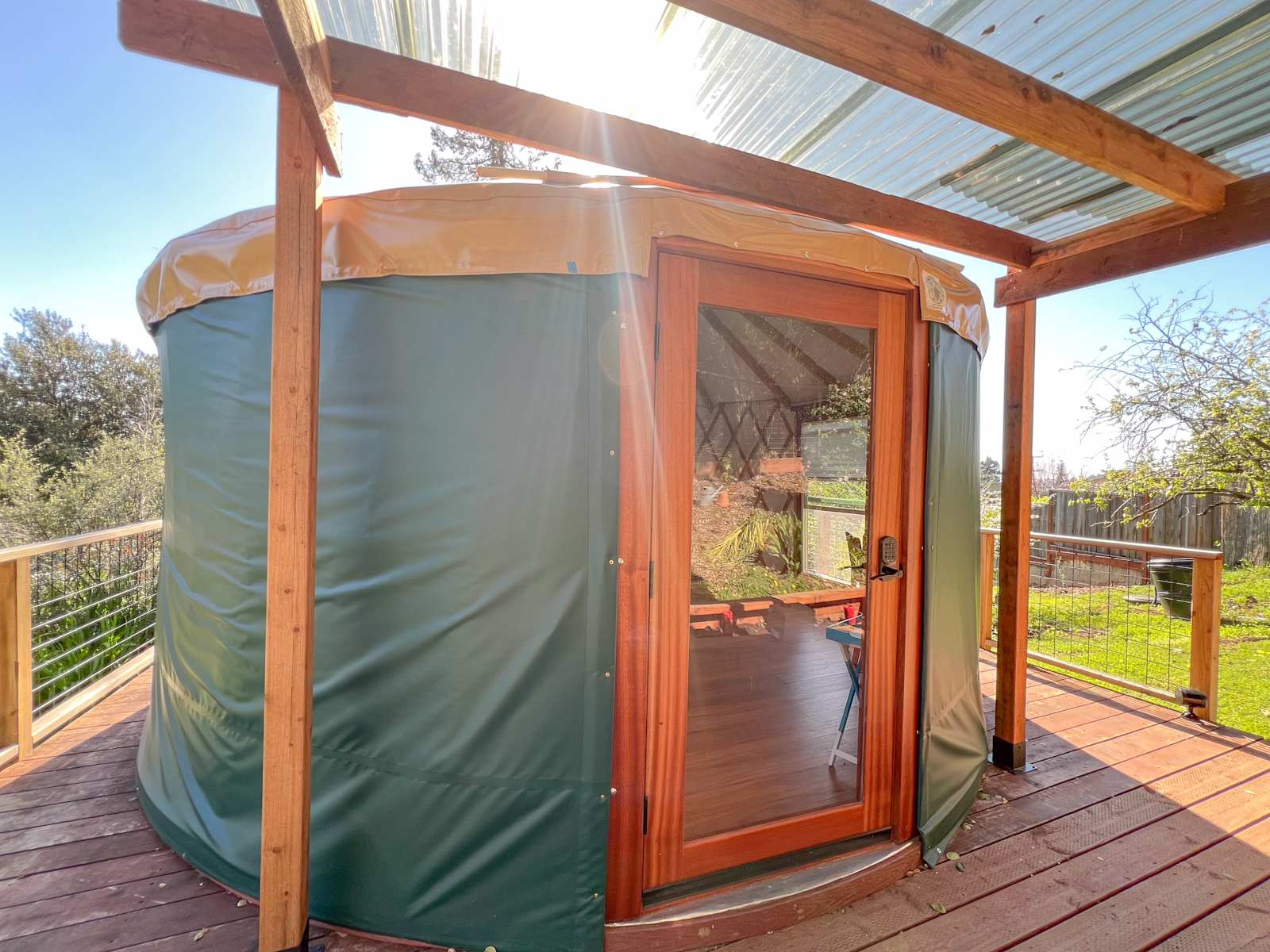 Bay Area Yurt Retreat! - Oakland, California - glamping.directory
