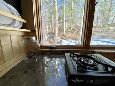 Cozy A-Frame Getaway for Two, Glamping Vacation Near Lake Superior in Bayfield, Wisconsin - Bayfield, Wisconsin - glamping.directory