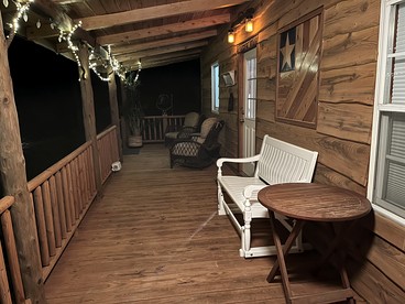Private Cozy Cabin with Covered Porch in North Carolina - Mill Spring, North Carolina - glamping.directory
