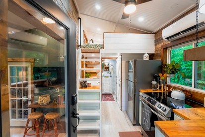 Off-Grid Cabin Surrounded by Trees in Pineville, Missouri - Pineville, Missouri - glamping.directory