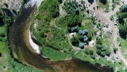 Secluded Glamping Destination for Group Glamping by the Payette River near Boise, Idaho - Marvelous 54-Person Teepee Camp - glamping.directory