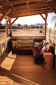 Beautiful Vintage Airstream on a Working Ranch for a Unique Getaway in Sandy Valley, Nevada - Sandy Valley, Nevada - glamping.directory