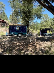Groovy Glamping Village & Teardrop Retreat with Outdoor Kitchen near Sacramento Mountains, Mayhill New Mexico - Mayhill, New Mexico - glamping.directory
