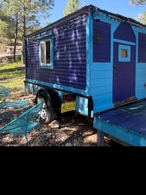 Groovy Glamping Village & Teardrop Retreat with Outdoor Kitchen near Sacramento Mountains, Mayhill New Mexico - glamping.directory