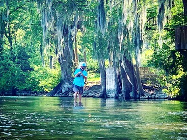 Exciting Family Vacation with Kayaks, Canoes, and More: Comfortable Bell Tent near New Braunfels, Texas - Kingsbury, Texas - glamping.directory