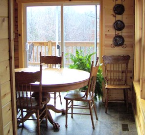 Two-Story Log Cabin Rental with a Hot Tub near Upper Meramec River, Missouri - Steelville, Missouri - glamping.directory
