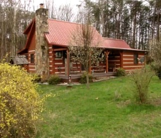 Tranquil Cabin with Hot Tub & Creek Views Near Bass Pro, Kodak Tennessee - glamping.directory