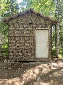 Simple Rustic Cabin Stay Near River Adventures in Houston, Alaska - glamping.directory