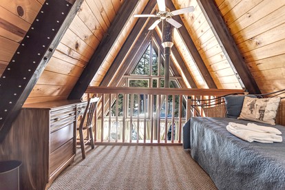 Unique A-Frame Accommodation with Breathtaking Views in Bear Valley, CA - Bear Valley , California - glamping.directory