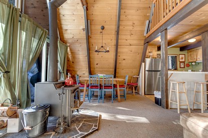 Unique A-Frame Accommodation with Breathtaking Views in Bear Valley, CA - Bear Valley , California - glamping.directory