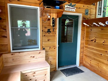 Seaside Glamping: Perfect Cabin just Steps from Old Forge Public Beach, NY - Old Forge, New York - glamping.directory