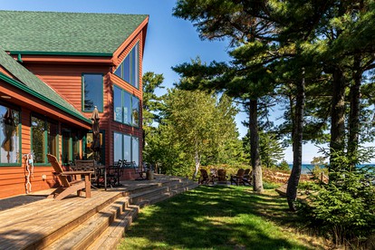 Paradise Found: Fireplace Cabin on the Shores of Lake Superior in Michigan - Paradise, Michigan - glamping.directory