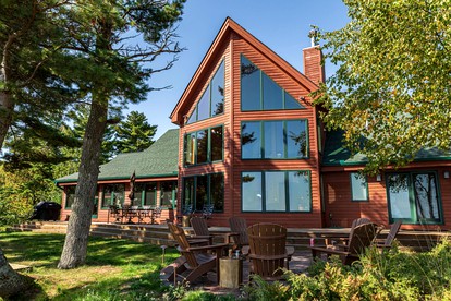 Paradise Found: Fireplace Cabin on the Shores of Lake Superior in Michigan - glamping.directory