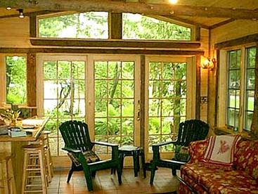 All Season Romantic One-Room Cabin on Moody Pond, in Upstate New York - Saranac Lake, New York - glamping.directory