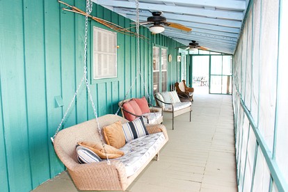 Group Cabin with Kayaks and Foosball Table in La Grange, Texas - glamping.directory