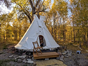 Private Tipi Rental in Paonia, Ideal for Colorado Glamping - US, Colorado - glamping.directory