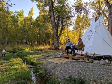 Private Tipi Rental in Paonia, Ideal for Colorado Glamping - US, Colorado - glamping.directory