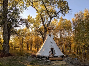 Private Tipi Rental in Paonia, Ideal for Colorado Glamping - US, Colorado - glamping.directory
