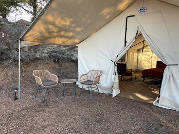 Fully Furnished Safari Tents Great for Family Escapes in Colorado - Florissant, Colorado - glamping.directory