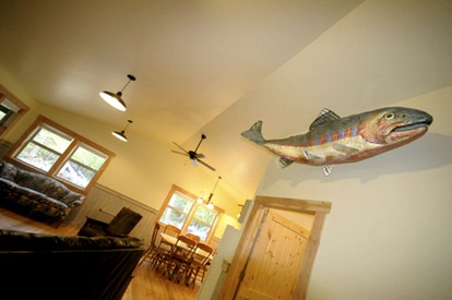 Cozy Camping Cabin in the Trees of Paradise Valley near Pray, Montana - Pray, Montana - glamping.directory