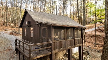 Spectacular Lofted Cabin with Screened Porch, BBQ, and Fire Pit in West Virginia - glamping.directory