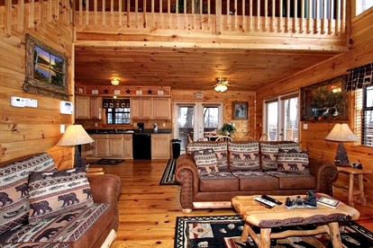 Cute Cabin with Pool Table, Fireplace and Hot-tub in Sevierville, Tennessee - Sevierville, Tennessee - glamping.directory