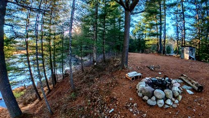 Secluded and Off-Grid, Pet Friendly Cabin on Private Pond in Glenfield, New York - Glenfield, New York - glamping.directory