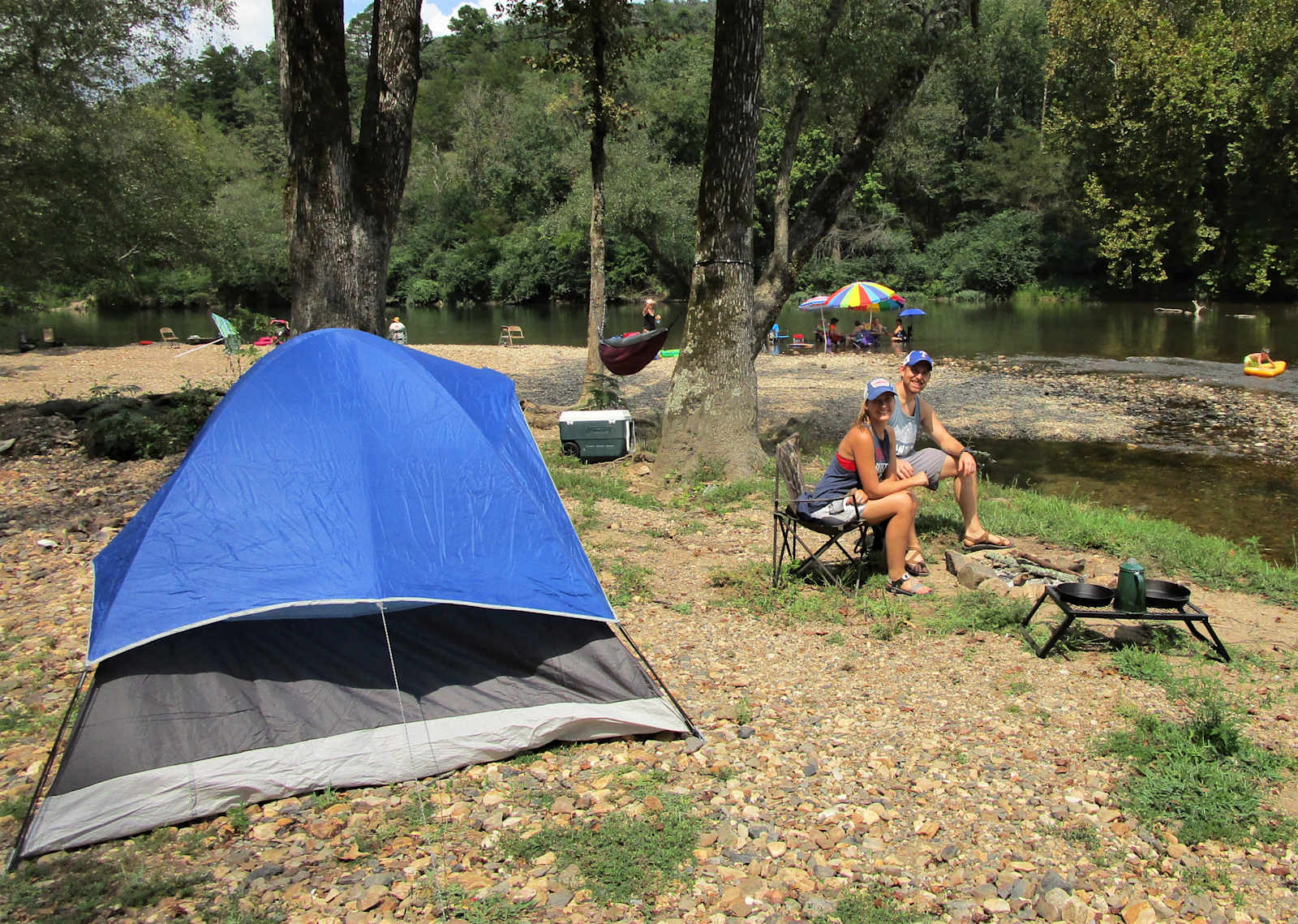 Caddo River Camp: Tent, RV, Cabins - glamping.directory