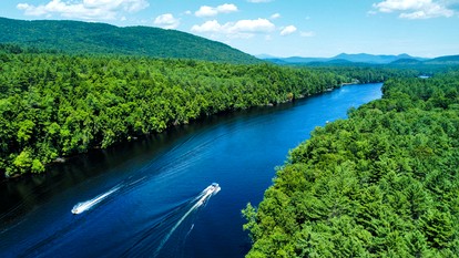 Luxury Canvas Group Glamping Tent | Adirondacks in Corinth, NY - Corinth, New York - glamping.directory