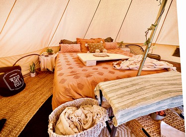 The Pink Pony Yurt, New Cuyama, CA - New Cuyama, California - glamping.directory