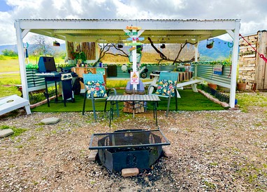 The Pink Pony Yurt, New Cuyama, CA - New Cuyama, California - glamping.directory
