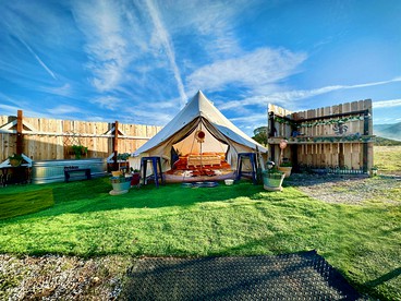 The Pink Pony Yurt, New Cuyama, CA - glamping.directory