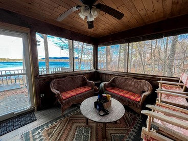 Gorgeous Family Cabin with Incredible Lake Views in Maine - Fryeburg, Maine - glamping.directory