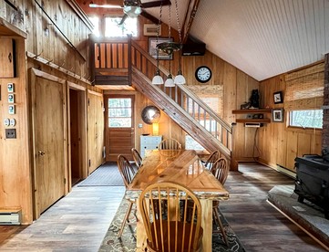 Gorgeous Family Cabin with Incredible Lake Views in Maine - Fryeburg, Maine - glamping.directory