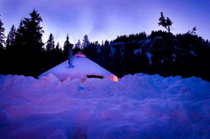 Unique Yurt Rental with Ski Access and Mountain Views in the San Luis Valley, Colorado - Taos, New Mexico - glamping.directory