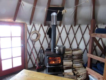 Unique Yurt Rental with Ski Access and Mountain Views in the San Luis Valley, Colorado - Taos, New Mexico - glamping.directory