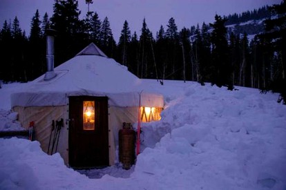 Unique Yurt Rental with Ski Access and Mountain Views in the San Luis Valley, Colorado - glamping.directory