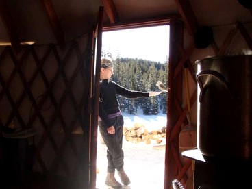 Unique Yurt Rental with Ski Access and Mountain Views in the San Luis Valley, Colorado - Taos, New Mexico - glamping.directory