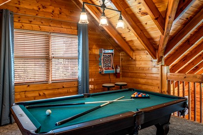 Romantic Smoky Mountain Cabin with Hot Tub, Scenic Views & Game Loft near Pigeon Forge, Tennessee - Pigeon Forge, Tennessee - glamping.directory