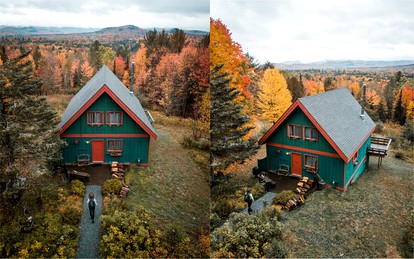 Bavarian-Style Chalet Rental with Adirondack Mountain Views in Indian Lake, New York - Indian Lake, New York - glamping.directory