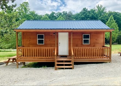 Glorious Rustic Wooden Cabin in Jamestown, Tennessee - glamping.directory