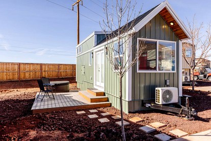 Tiny House Tranquility: Fully Equipped Original Retreat in Apple Valley - Apple Valley, Utah - glamping.directory