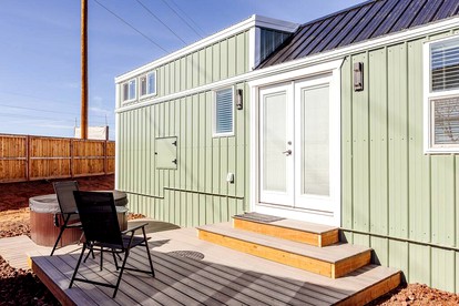 Tiny House Tranquility: Fully Equipped Original Retreat in Apple Valley - Apple Valley, Utah - glamping.directory