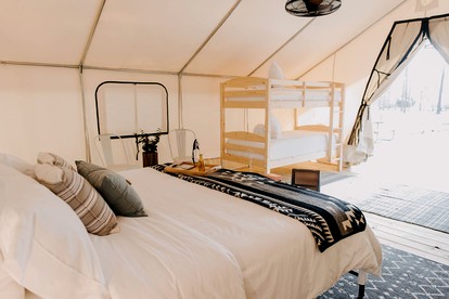 Luxury Glamping by Lake Blackshear: Cozy Safari Tent in Cordele, Georgia - Cordele, Georgia - glamping.directory