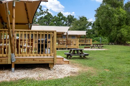 Scenic Glamping Home with Lakeside Marina Access Near Lake Livingston in Point Blank, Texas - Onalaska, Texas - glamping.directory