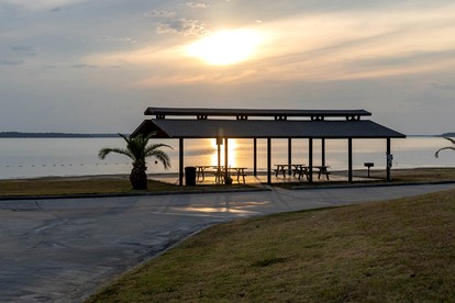 Scenic Glamping Home with Lakeside Marina Access Near Lake Livingston in Point Blank, Texas - Onalaska, Texas - glamping.directory